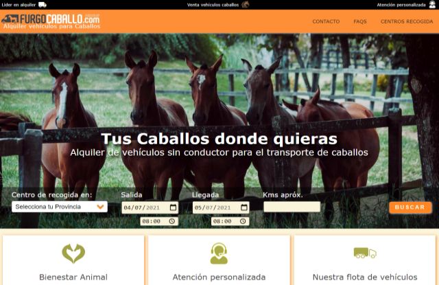 Alquiler vehículos caballos